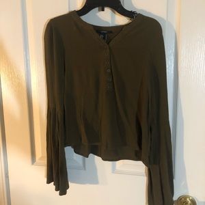 F21 flowy blouse